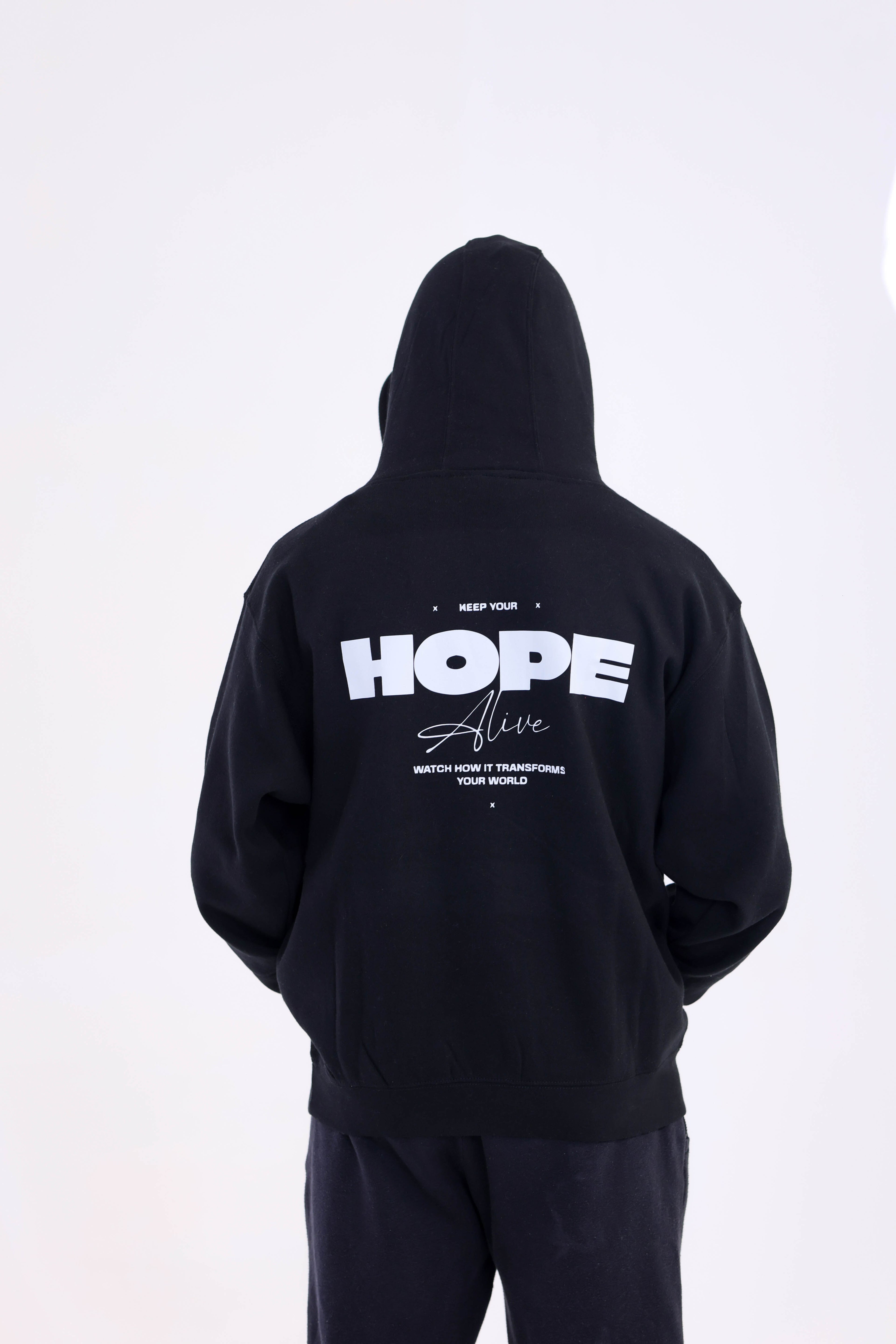 HOPE FLUFFY HOODIE
