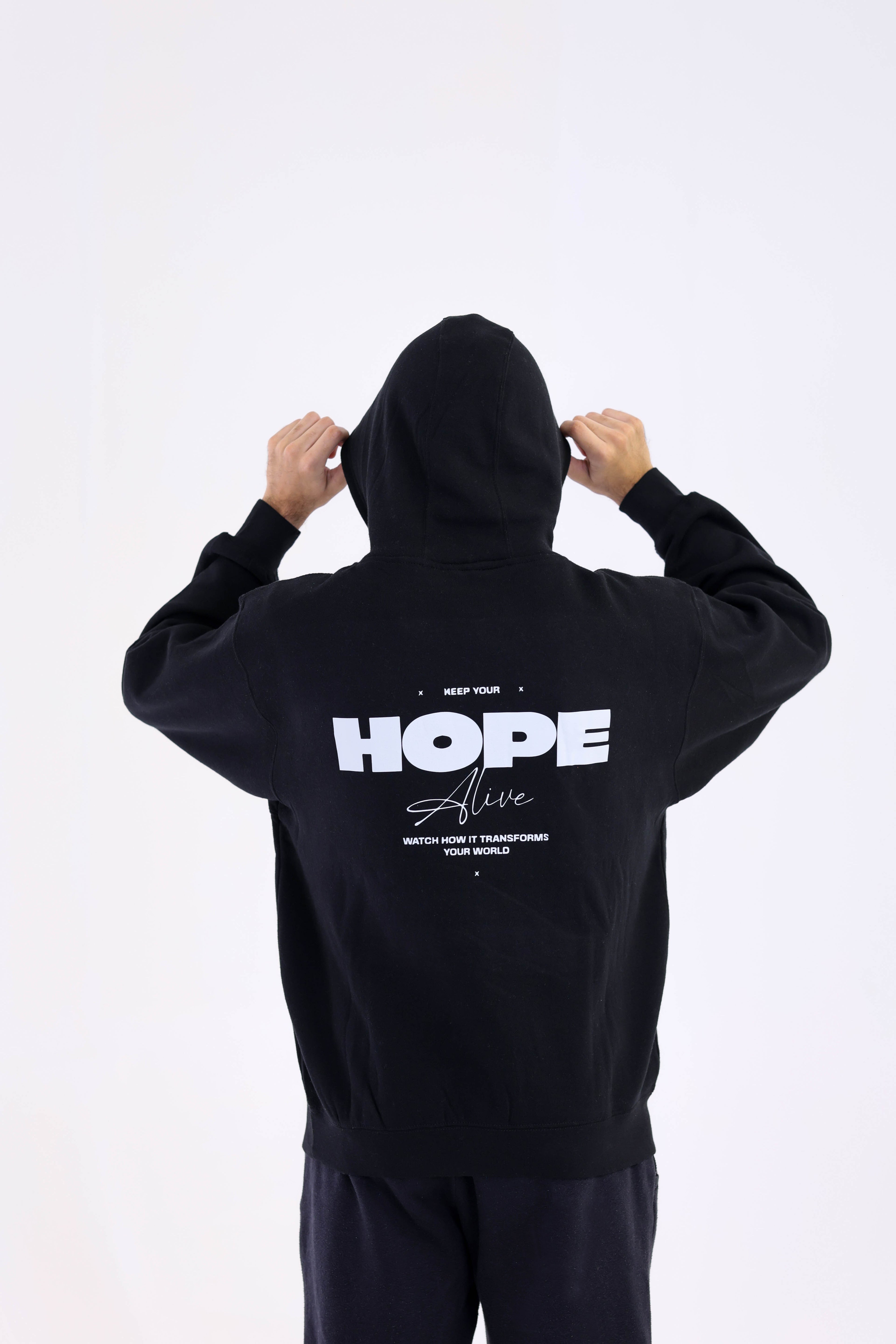 HOPE FLUFFY HOODIE