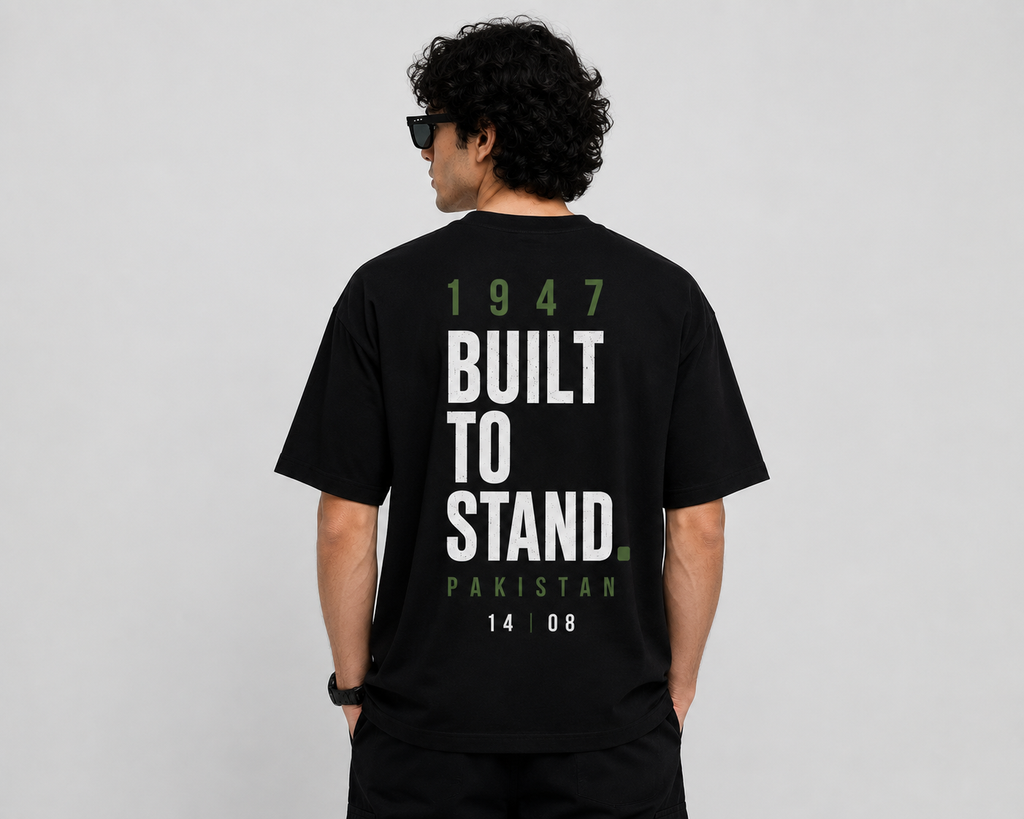 GRAPHIC OVERSIZED T-SHIRT (Built Different)