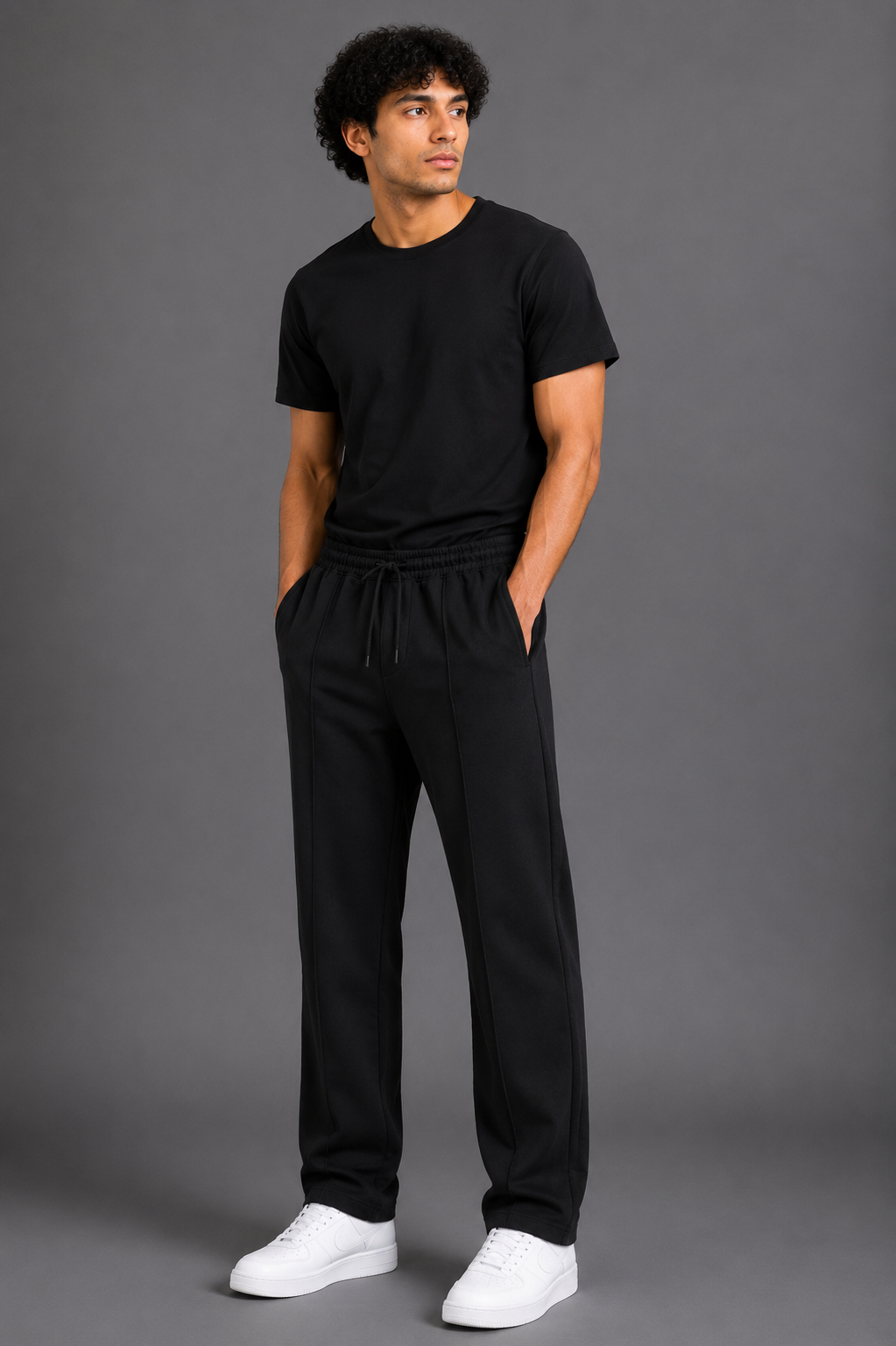 Basic Pleated Trouser