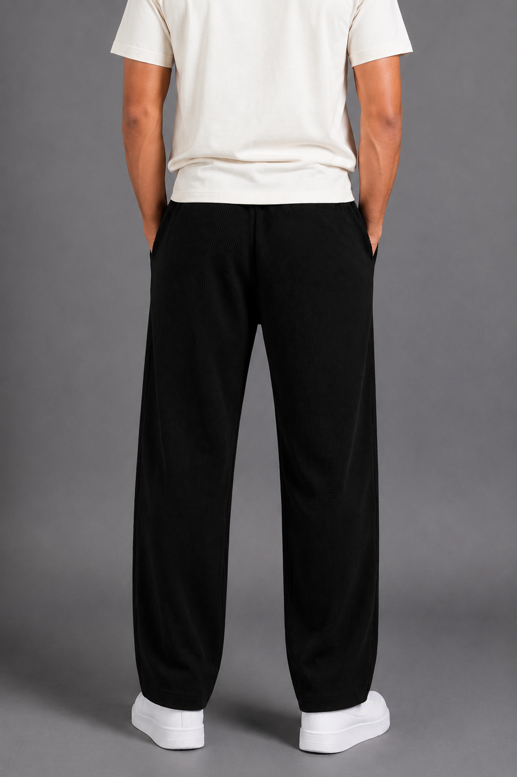 Waffle Knit Trouser