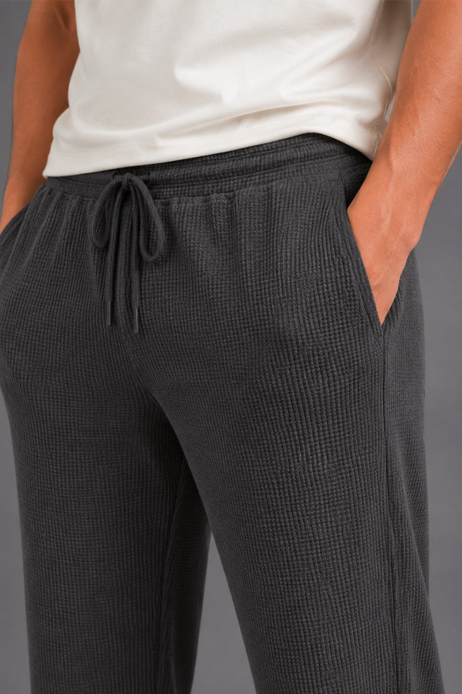 Waffle Knit Trouser