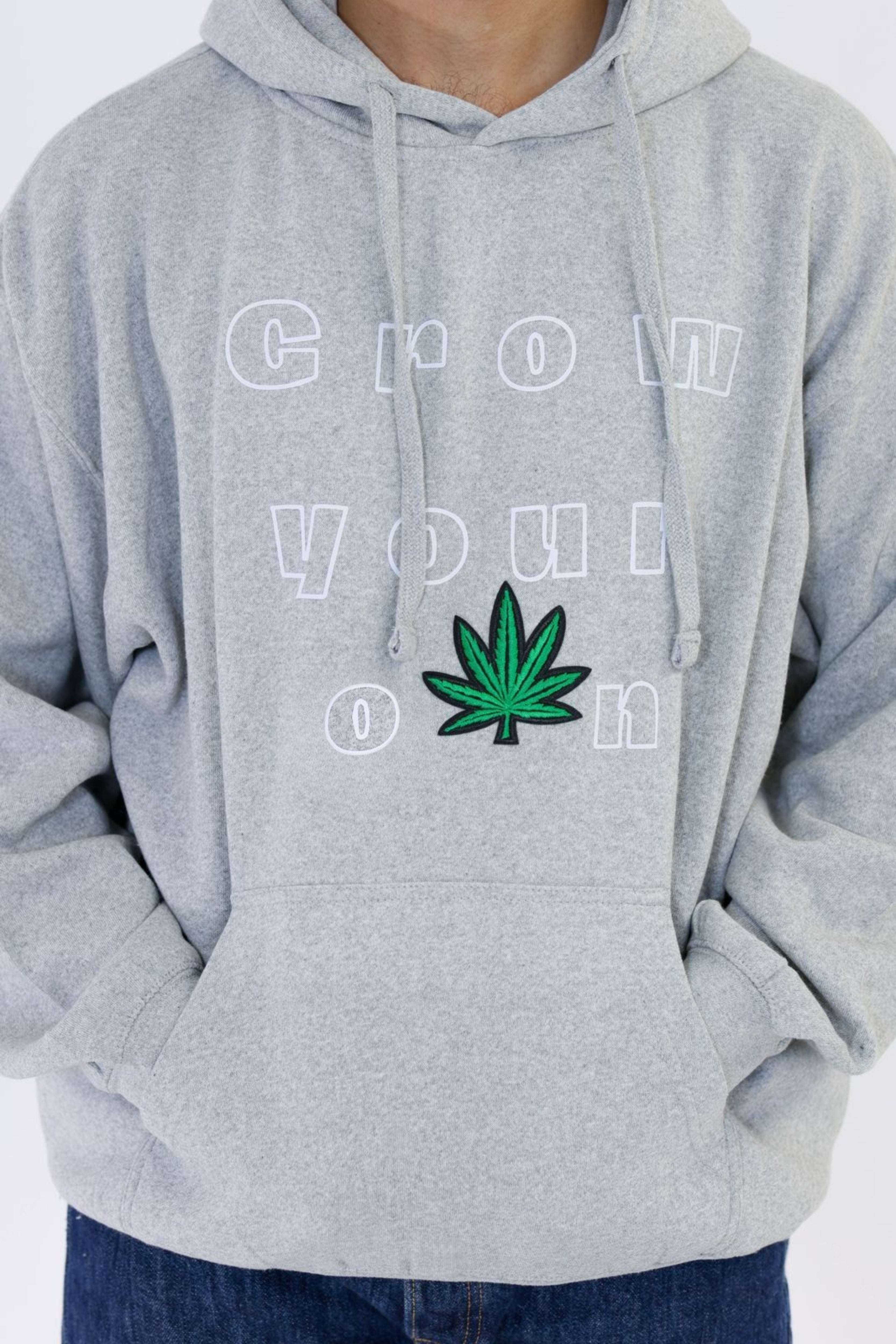 GROW YOUR OWN FLUFFY HOODIE