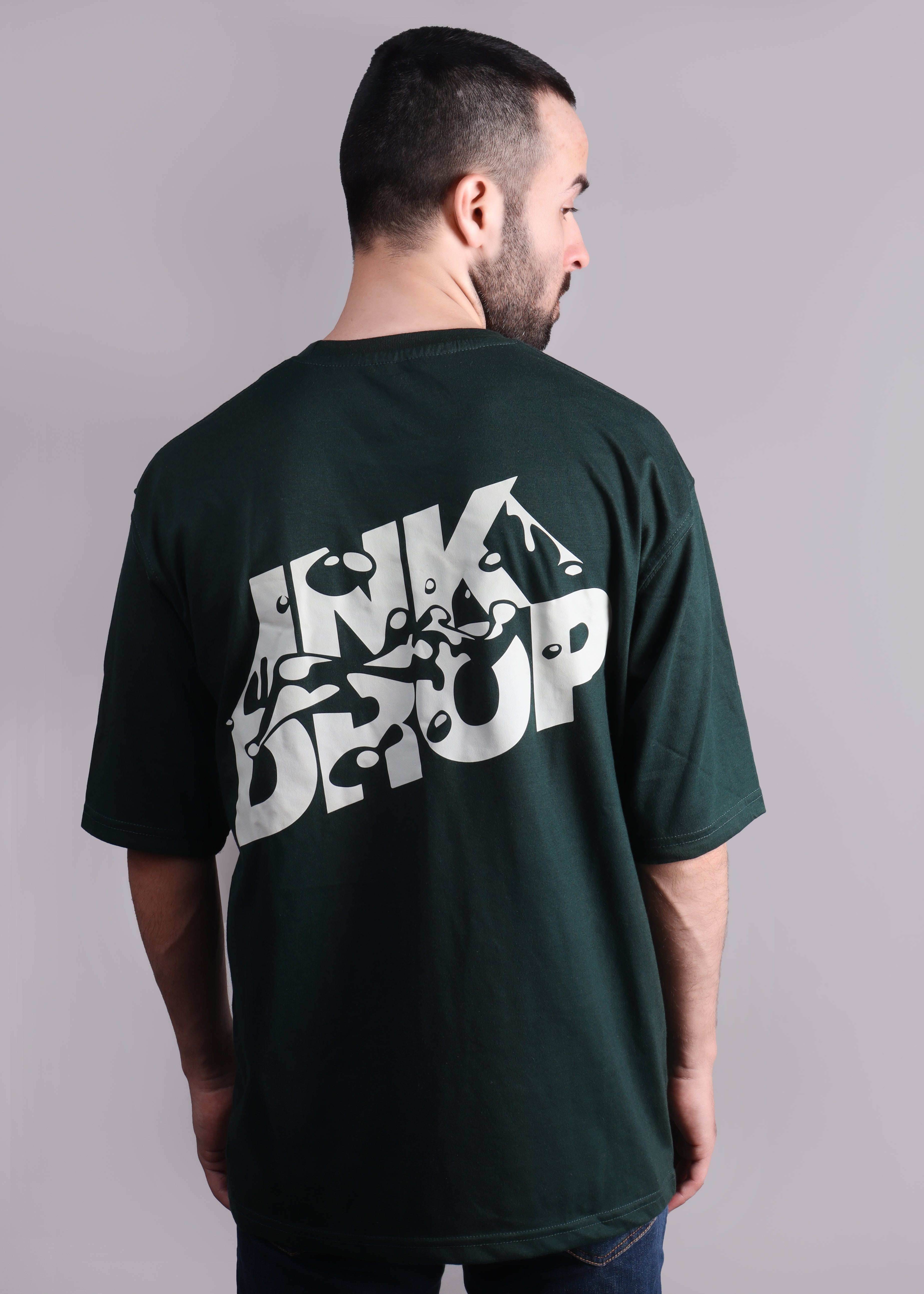 GRAPHIC OVERSIZED T-SHIRT (Ink Drop)