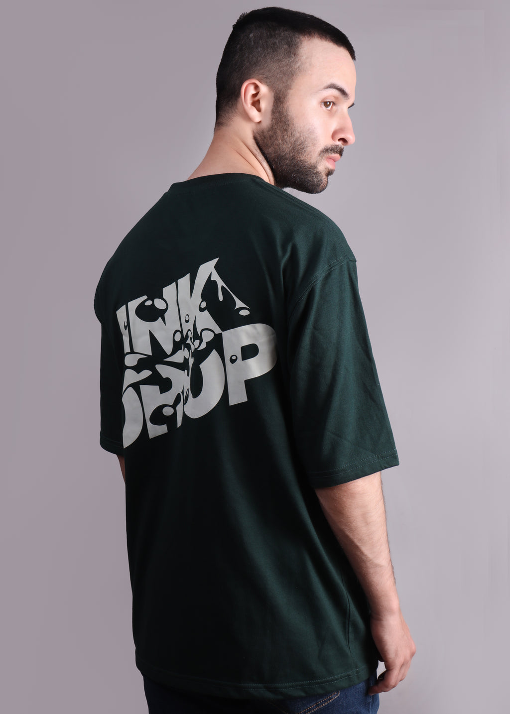 GRAPHIC OVERSIZED T-SHIRT (Ink Drop)