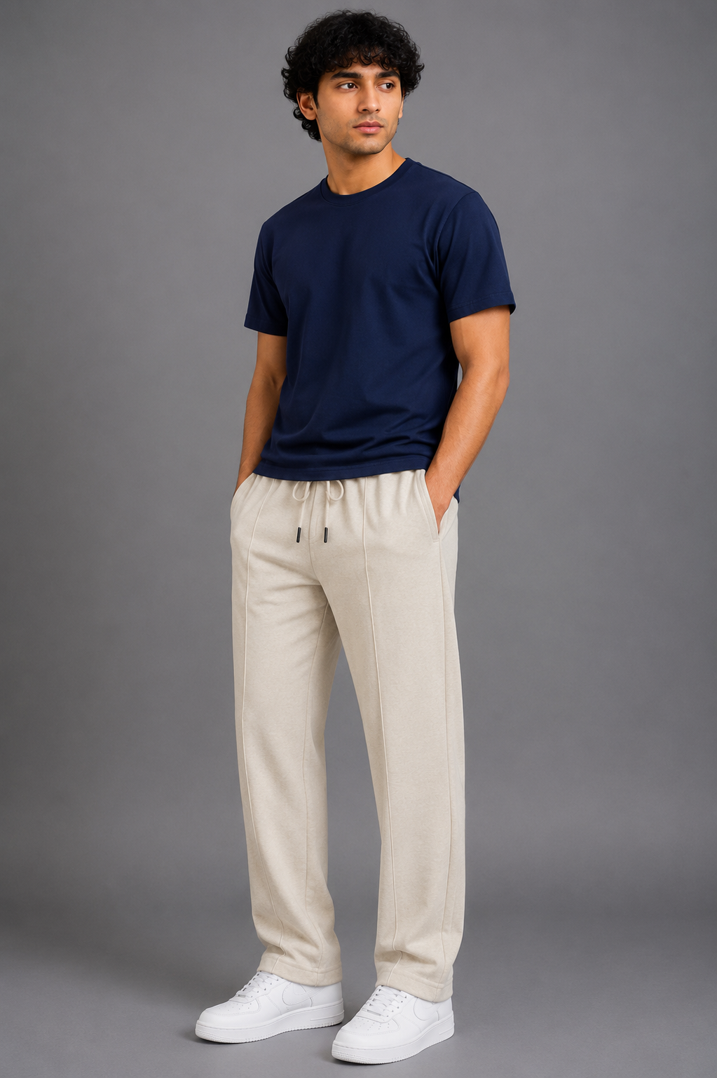 Basic Pleated Trouser