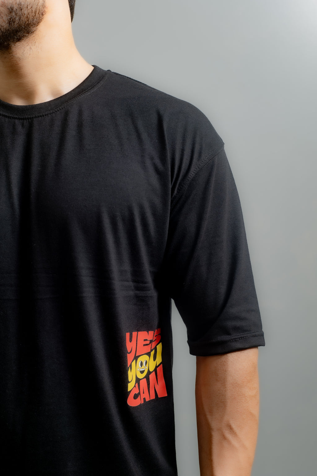 GRAPHIC OVERSIZED T-SHIRT (Yes You Can)