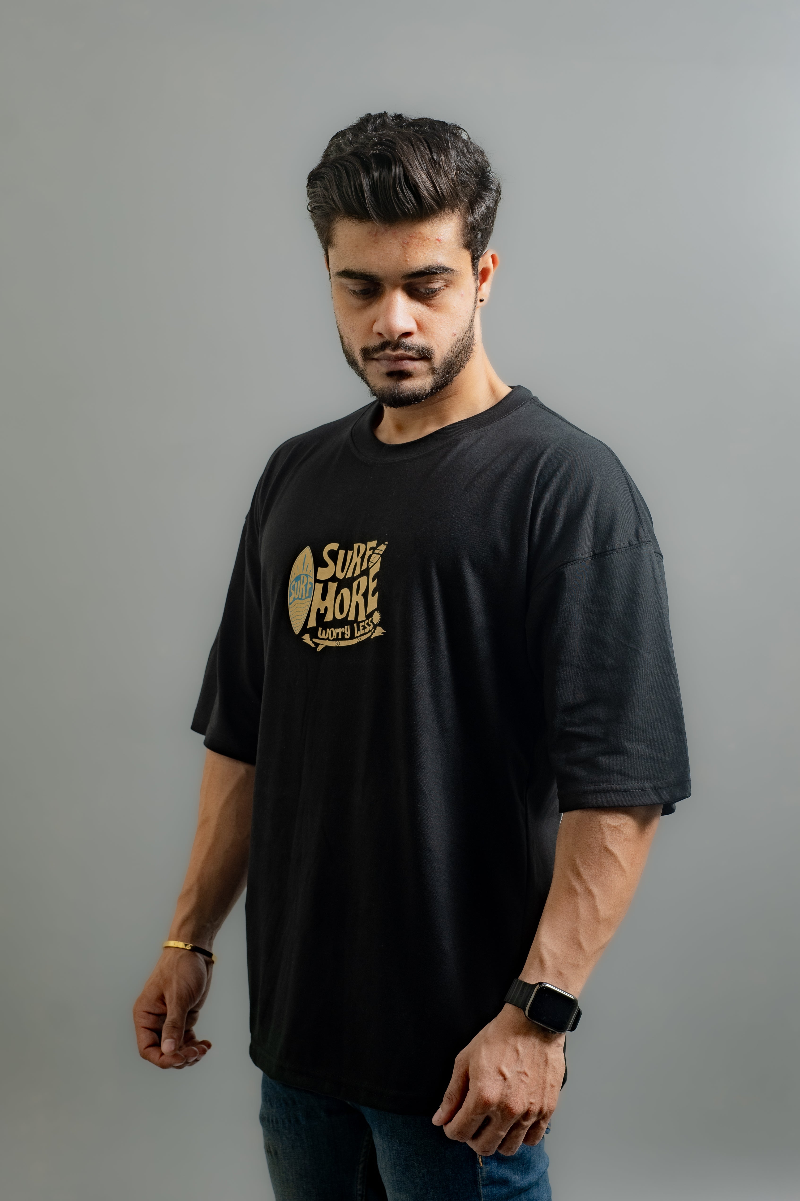 GRAPHIC OVERSIZED T-SHIRT (Surf More)