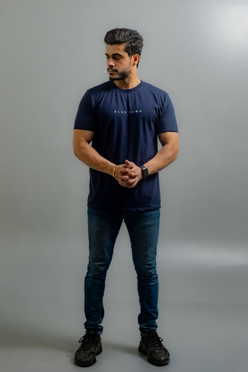 SIGNATURE REGULAR T-SHIRT (Navy)