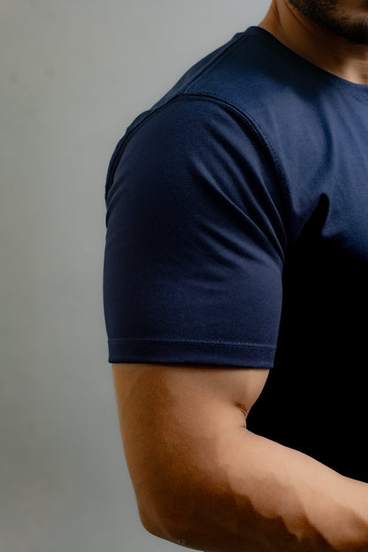 SIGNATURE REGULAR T-SHIRT (Navy)