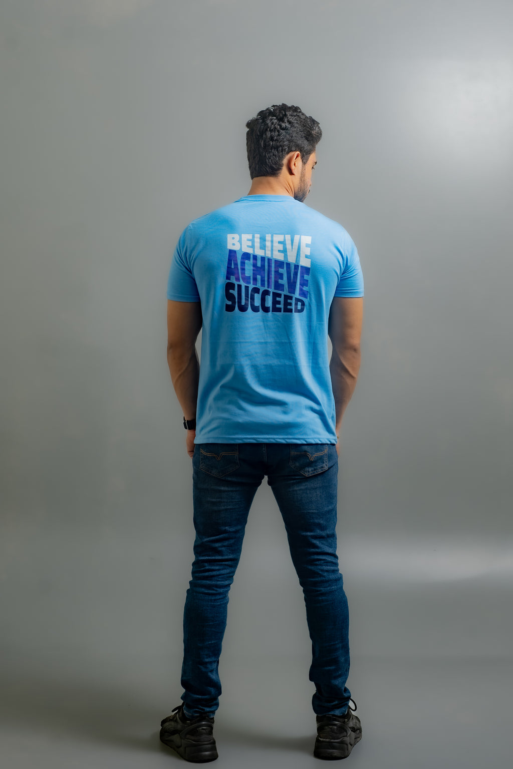 GRAPHIC REGULAR T-SHIRT (Believe Achieve)