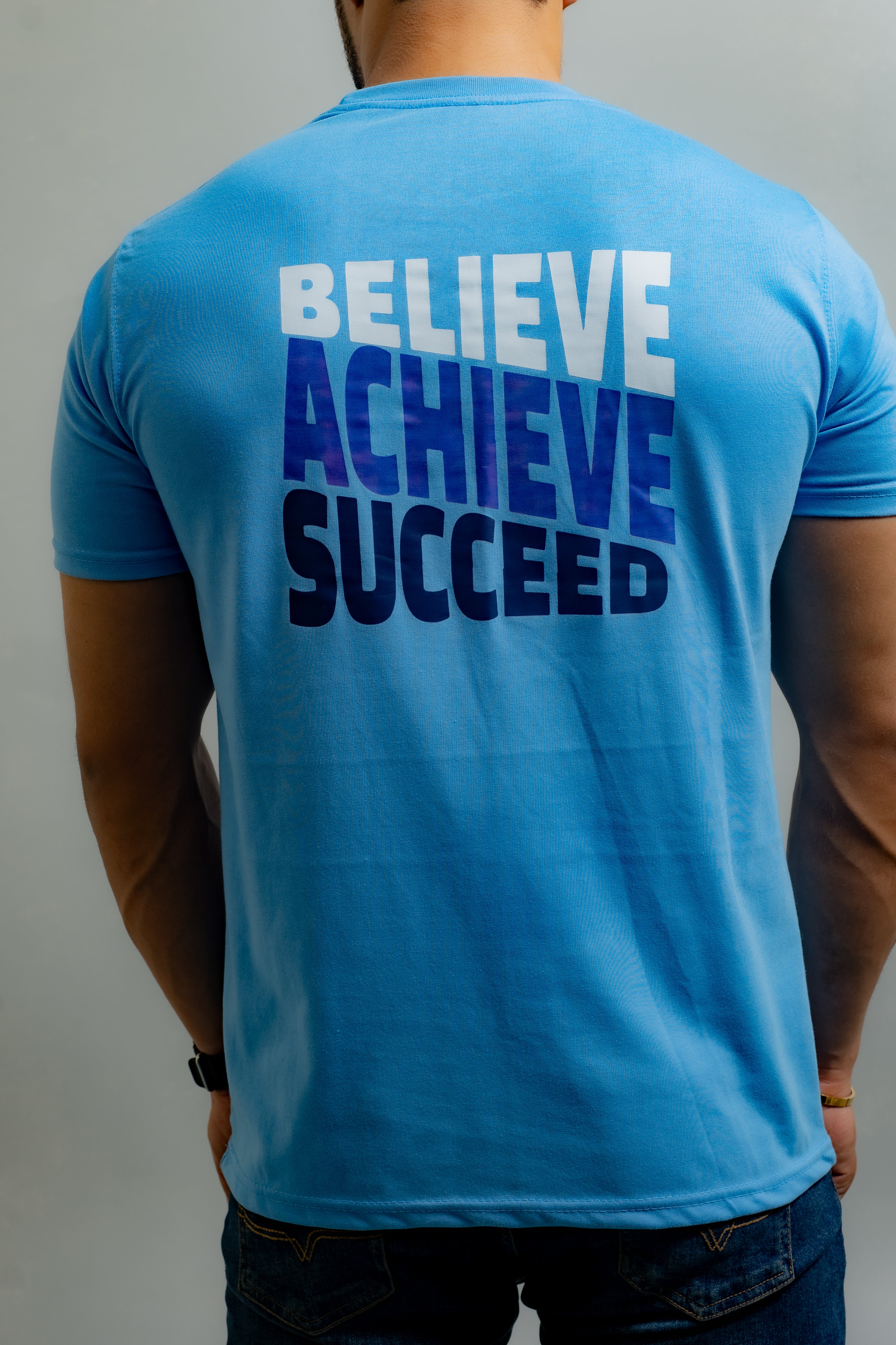 GRAPHIC REGULAR T-SHIRT (Believe Achieve)