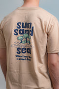 GRAPHIC REGULAR T-SHIRT (Sun Sand Sea)