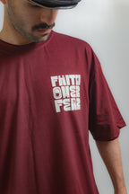 GRAPHIC OVERSIZED T-SHIRT (Faith Over Fear)
