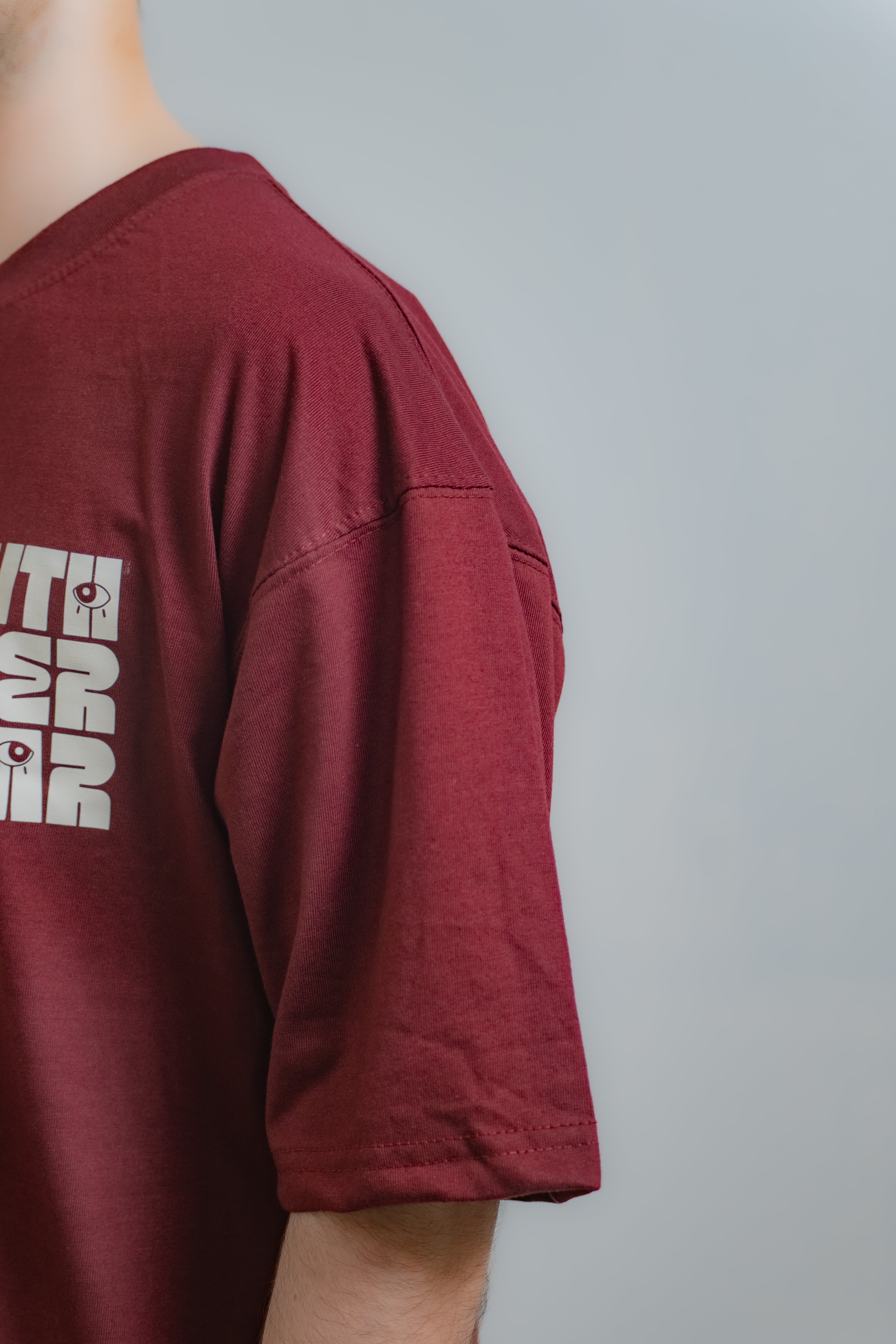 GRAPHIC OVERSIZED T-SHIRT (Faith Over Fear)
