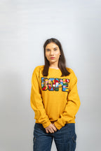 EMBROIDERED DOPE SWEATSHIRT