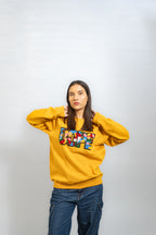 EMBROIDERED DOPE SWEATSHIRT