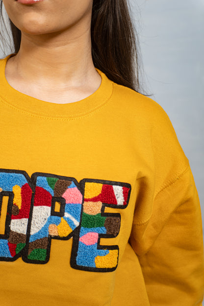 EMBROIDERED DOPE SWEATSHIRT