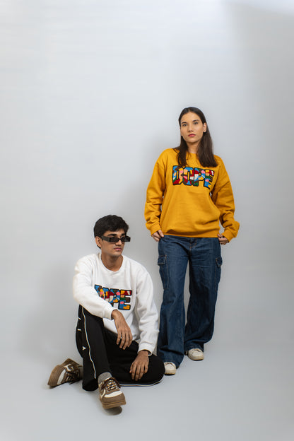 EMBROIDERED DOPE SWEATSHIRT