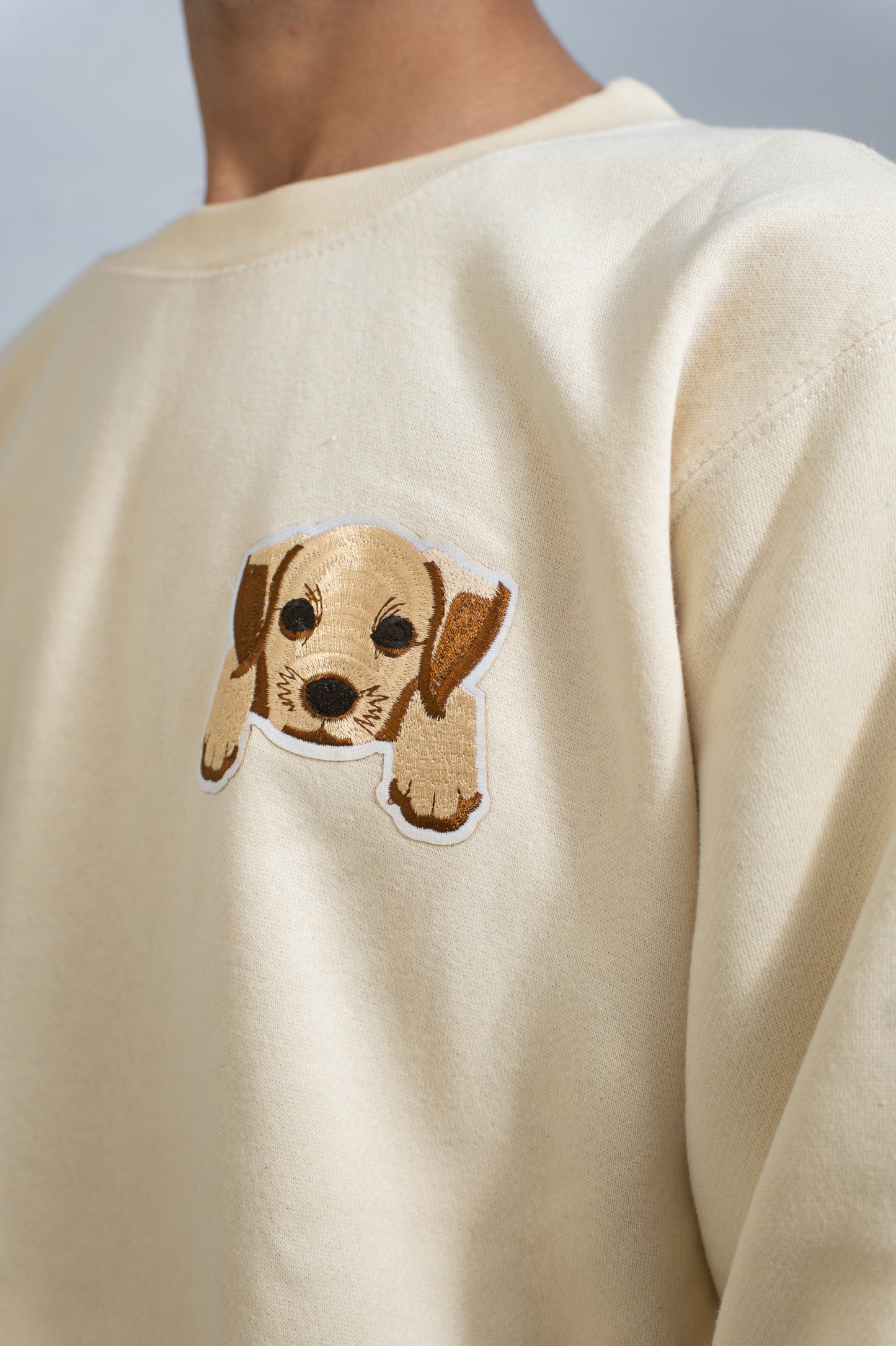 EMBROIDERED WHOOF SWEATSHIRT