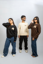 EMBROIDERED WHOOF SWEATSHIRT