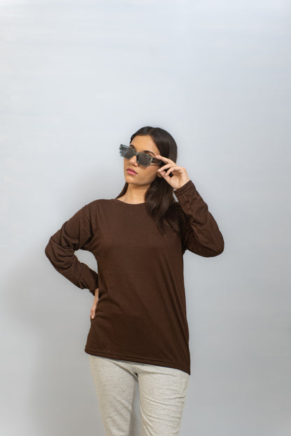 BASIC FULL SLEEVES T-SHIRT