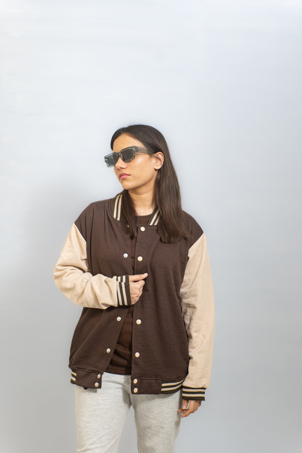 BASIC BASEBALL VARSITY JACKET