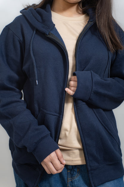 BASIC ZIPPER HOODIE