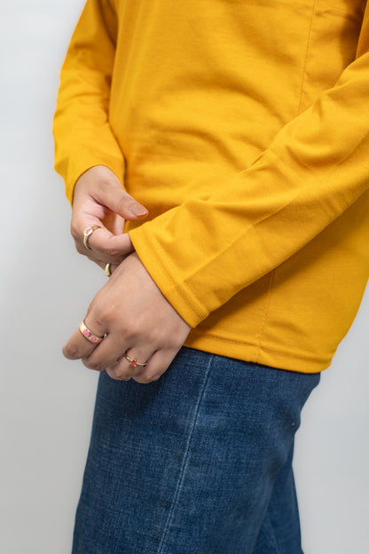 BASIC FULL SLEEVES T-SHIRT