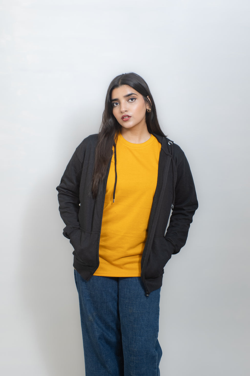 BASIC ZIPPER HOODIE