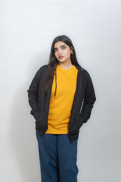 BASIC ZIPPER HOODIE