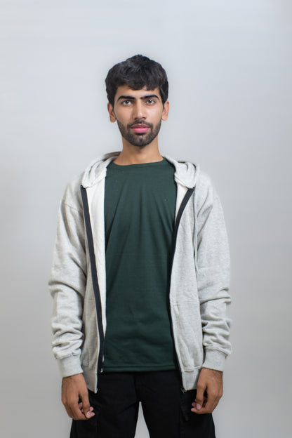 BASIC ZIPPER HOODIE