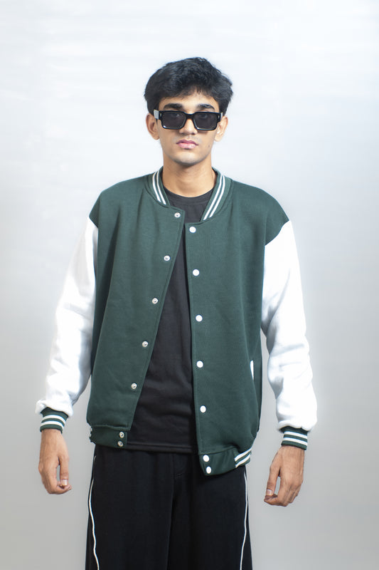 BASIC BASEBALL VARSITY JACKET