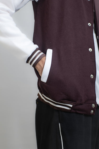 BASIC BASEBALL VARSITY JACKET