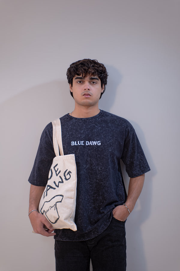 SIGNATURE WASHED OVERSIZED T-SHIRT
