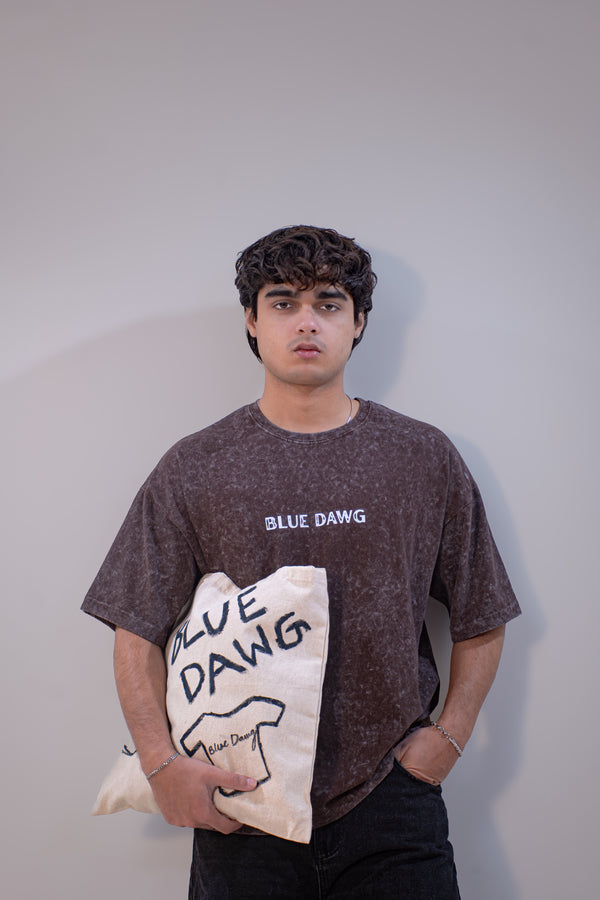 SIGNATURE WASHED OVERSIZED T-SHIRT