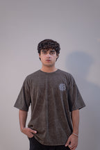 GRAPHIC WASHED OVERSIZED T-SHIRT- HOPE