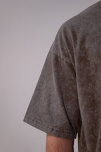 GRAPHIC WASHED OVERSIZED T-SHIRT- HOPE