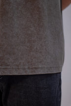 GRAPHIC WASHED OVERSIZED T-SHIRT- HOPE