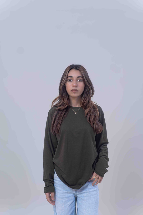 BASIC FULL SLEEVES T-SHIRT