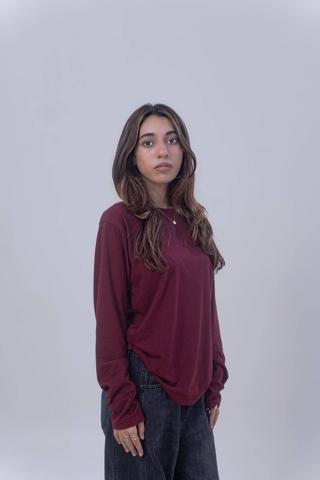 BASIC FULL SLEEVES T-SHIRT