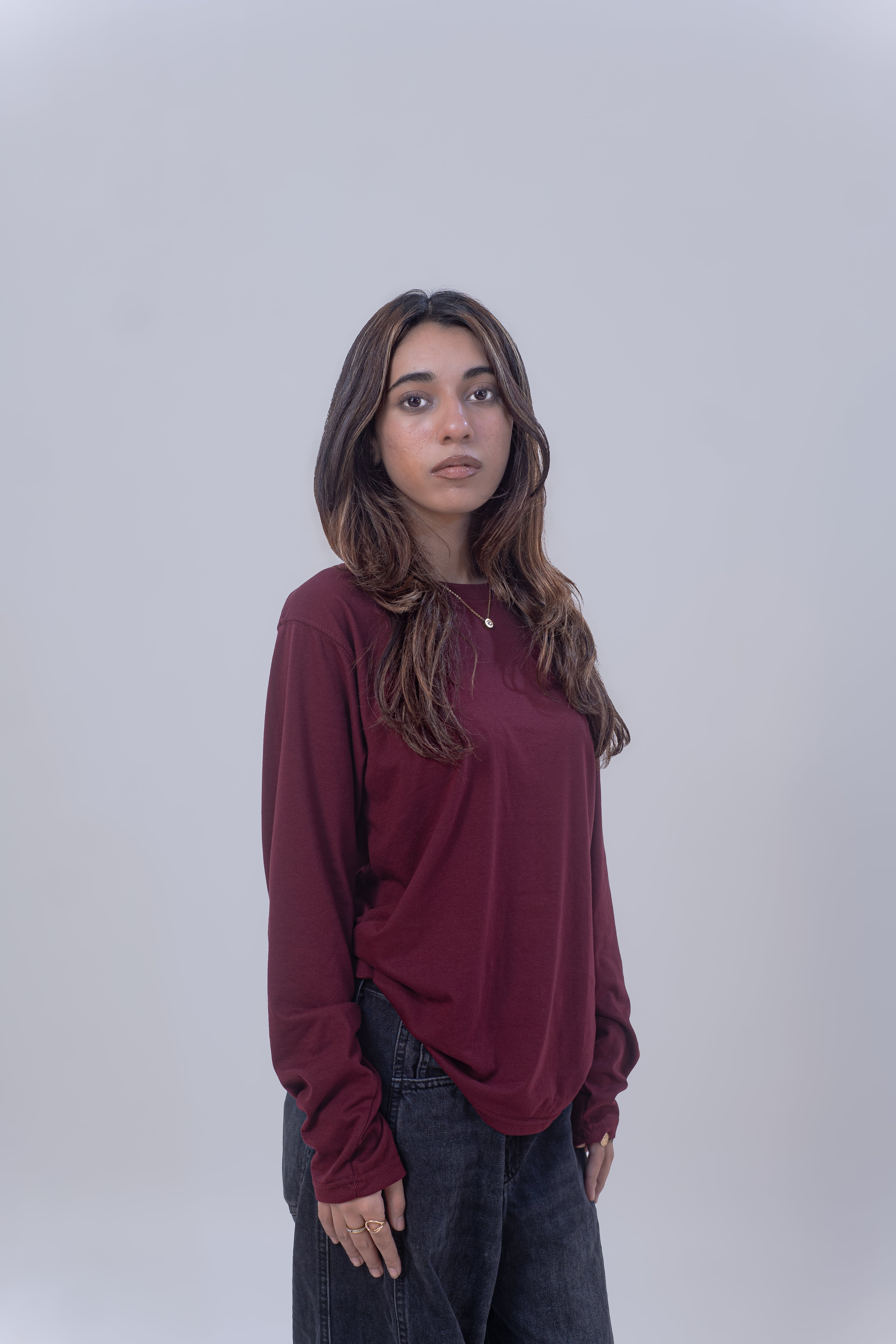 BASIC FULL SLEEVES T-SHIRT