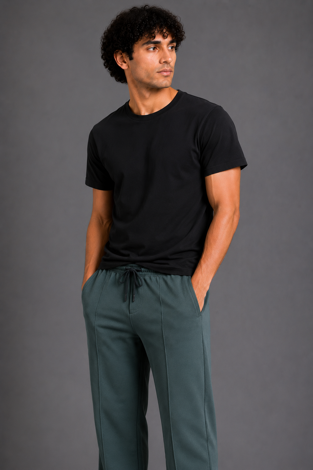 Basic Pleated Trouser
