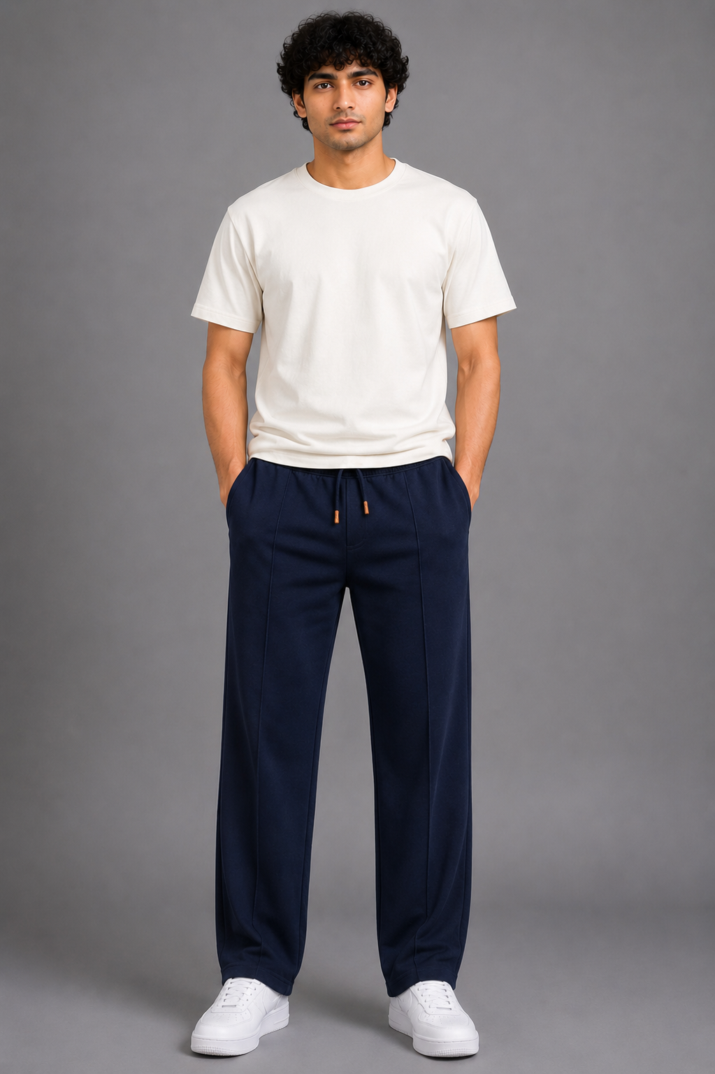 Basic Pleated Trouser