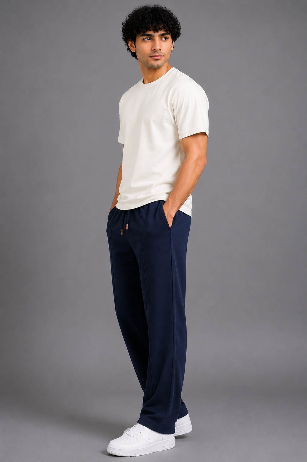 Basic Pleated Trouser